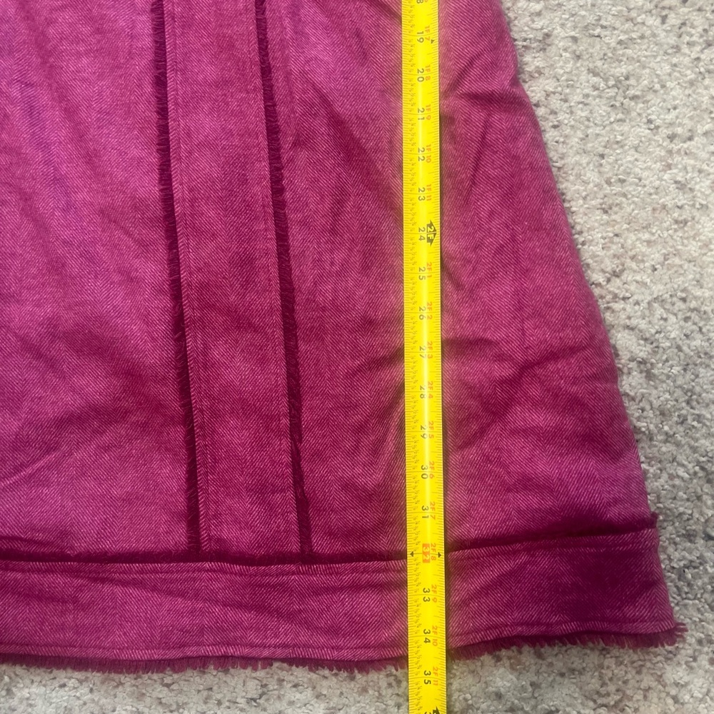 Banana Republic Herringbone Fringe 6 Wool blend office work Sheath‎ Dress smart - Picture 10 of 10